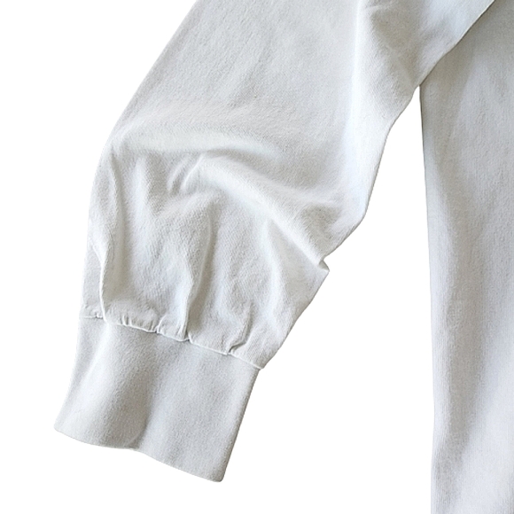 Vtg USA Cotton 80s Anvil Embroidered Betty Boop Long Sleeve Lo-fi Pullover Top - Picture 3 of 5